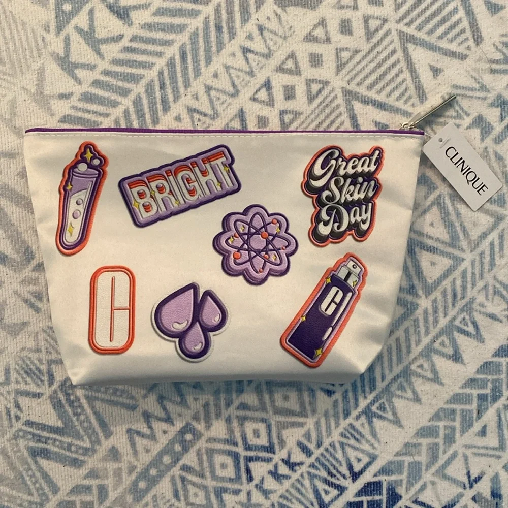 Clinique Makeup Bag 💜